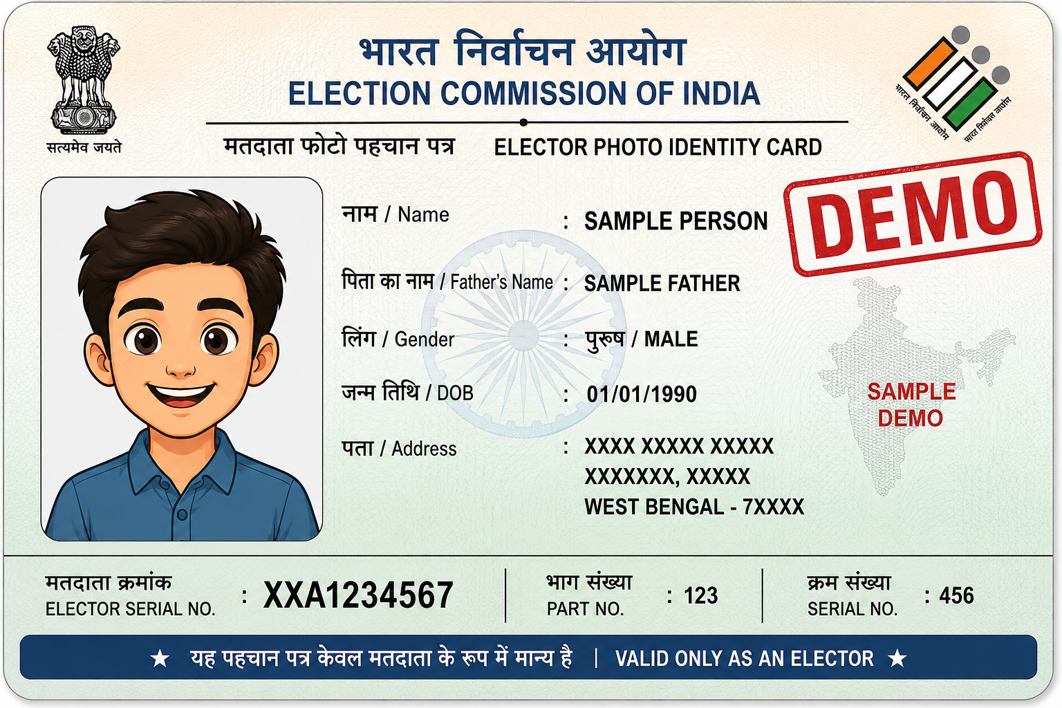 Voter ID demo